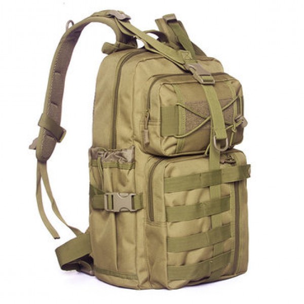 Men Nylon Waterproof Multifunction Capacity Tactical Backpack Outdoor Travel Hiking Shoulder Bag